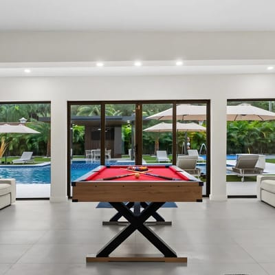 Neon Palms Estate-Pool-Pickleball Court