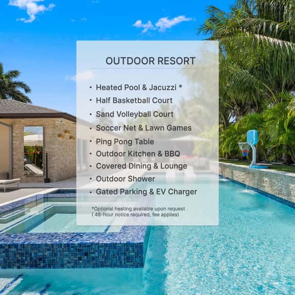 Villa Serena Miami 4BR-Pool-BKT CT Near Beaches - Image 1